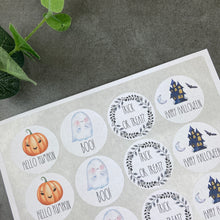 Load image into Gallery viewer, 24 Halloween Stickers