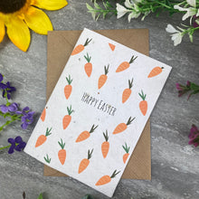 Load image into Gallery viewer, Easter Carrot Plantable Seeded Card