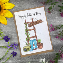 Load image into Gallery viewer, Fathers Day Garden Plantable Seed Card