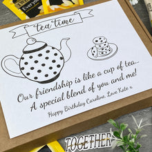Load image into Gallery viewer, Friendship Tea and Biscuit Box-3-The Persnickety Co
