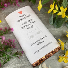 Load image into Gallery viewer, Purrfect Cat Mum Mothers Day Chocolate Bar