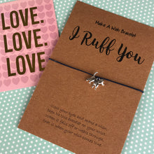 Load image into Gallery viewer, I Ruff You - Make A Wish Bracelet-6-The Persnickety Co