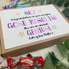 Load image into Gallery viewer, Exam Congratulaions - GCSE Chocolate Box