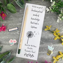 Load image into Gallery viewer, Teacher Gift - Sprout Pencil, Teachers Plant seeds Of Knowledge-The Persnickety Co