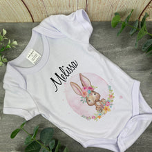 Load image into Gallery viewer, Easter Flower Bunny Bib and Vest