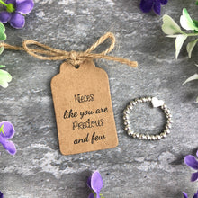 Load image into Gallery viewer, Nieces Like You Are Precious & Few Stretch Ring-3-The Persnickety Co