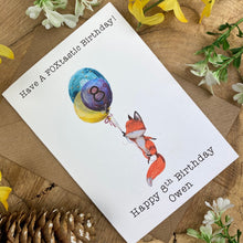 Load image into Gallery viewer, FOXtastic Birthday Card-7-The Persnickety Co