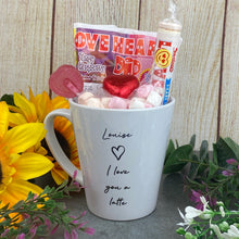 Load image into Gallery viewer, Personalised I Love You A Latte Mug