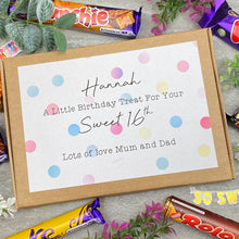 Load image into Gallery viewer, Sweet 16th - Personalised Chocolate Box-5-The Persnickety Co