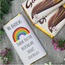Load image into Gallery viewer, Teacher Chocolate Bar- Helping Me Shine