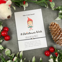 Load image into Gallery viewer, A Christmas Wish - Niece Wish Bracelet