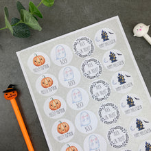 Load image into Gallery viewer, 24 Halloween Stickers-The Persnickety Co
