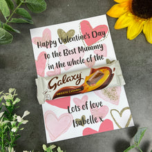 Load image into Gallery viewer, Personalised Valentines Chocolate Treat