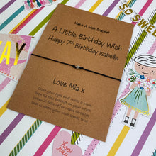 Load image into Gallery viewer, A Little Birthday Wish - Personalised-5-The Persnickety Co