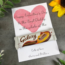 Load image into Gallery viewer, Personalised Valentines Chocolate Gift