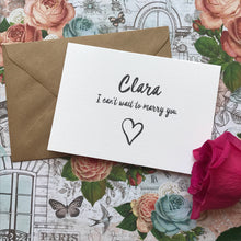 Load image into Gallery viewer, I Can't Wait To Marry You-2-The Persnickety Co