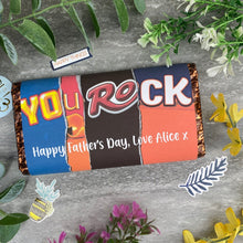 Load image into Gallery viewer, Personalised Chocolate Bar 'You Rock'
