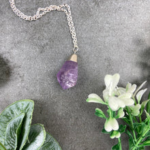 Load image into Gallery viewer, Amethyst Necklace - Stress Relief