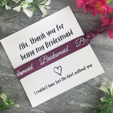 Load image into Gallery viewer, Bridesmaid Hair Tie-7-The Persnickety Co