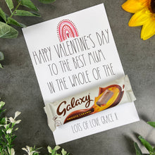 Load image into Gallery viewer, Rainbow Happy Valentine's Chocolate Gift