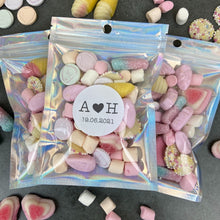 Load image into Gallery viewer, Sweet Pouch - Personalised Monochrome Heart Initial Design