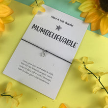 Load image into Gallery viewer, Mumbelivable Wish Bracelet-3-The Persnickety Co