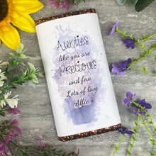 Load image into Gallery viewer, Personalised Auntie Chocolate bar
