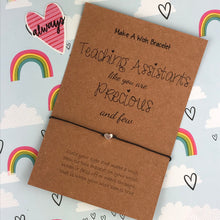 Load image into Gallery viewer, Teacher/Assistant Wish Bracelet-6-The Persnickety Co