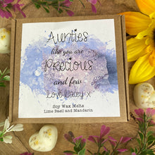 Load image into Gallery viewer, Wax Melt Heart Box Aunties Like You