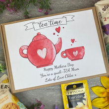 Load image into Gallery viewer, Mothers Day Quali-TEA Tea and Biscuit Box
