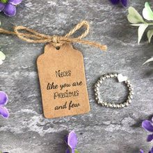 Load image into Gallery viewer, Nieces Like You Are Precious & Few Stretch Ring-5-The Persnickety Co