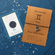 Load image into Gallery viewer, Zodiac Make A Wish Bracelet
