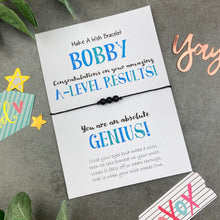 Load image into Gallery viewer, Exam Congratulation - A-Level Wish Bracelet