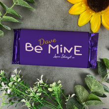 Load image into Gallery viewer, Be Mine - Personalised Dairy Milk Chocolate Bar