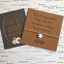 Load image into Gallery viewer, Beaded Charm Bracelet - You're Off To Great Places!-6-The Persnickety Co