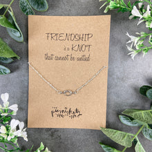 Load image into Gallery viewer, Friendship Knot Necklace