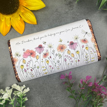 Load image into Gallery viewer, Personalised Teacher Gift - Chocolate Bar