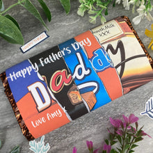 Load image into Gallery viewer, Happy Father's Day Personalised Chocolate Bar