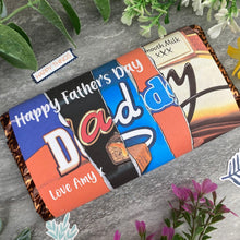 Load image into Gallery viewer, Happy Father's Day Daddy Personalised Chocolate Bar