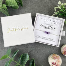 Load image into Gallery viewer, Amethyst Gemstone Necklace and Bracelet