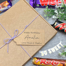 Load image into Gallery viewer, Personalised Birthday Chocolate Box With Tag-8-The Persnickety Co