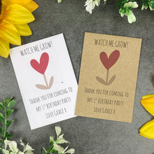 Load image into Gallery viewer, Watch Me Grow Seed Packets
