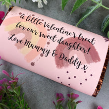 Load image into Gallery viewer, Personalised Sweet Daughter Valentine Chocolate Bar