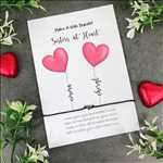 Load image into Gallery viewer, Sisters At Heart Wish Bracelet