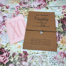 Load image into Gallery viewer, Friendship Isn't A Big Thing, It's A Million Little Things Wish Bracelet-7-The Persnickety Co