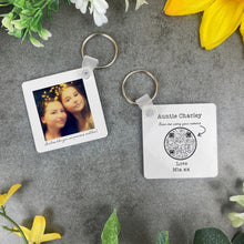 Load image into Gallery viewer, QR Keyring Auntie Keepsake