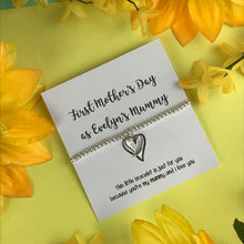 Load image into Gallery viewer, First Mothers Day - Personalised Beaded Charm Bracelet-3-The Persnickety Co