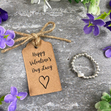 Load image into Gallery viewer, Happy Valentine's Day Stretch Ring-5-The Persnickety Co