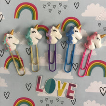 Load image into Gallery viewer, Unicorn Paper Clip-7-The Persnickety Co