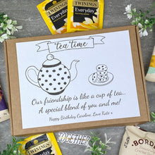 Load image into Gallery viewer, Friendship Tea and Biscuit Box-4-The Persnickety Co